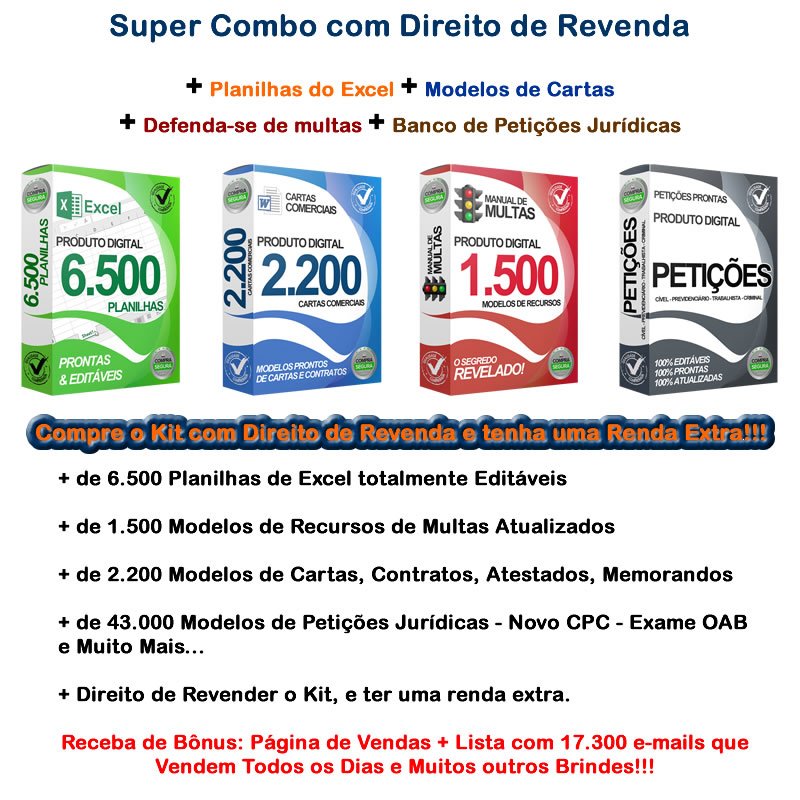 kit infoprodutos com direito de revenda